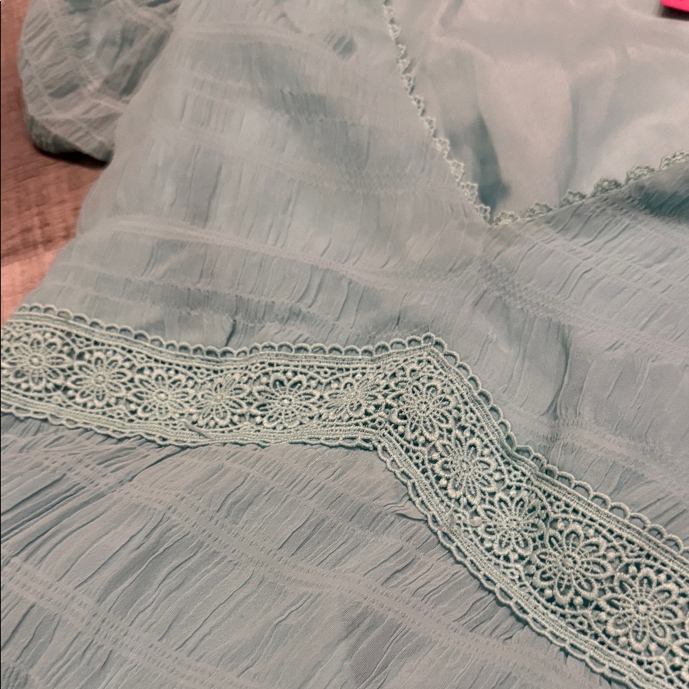 Betsey Johnson Aqua Blue Dress - Picture 6 of 9